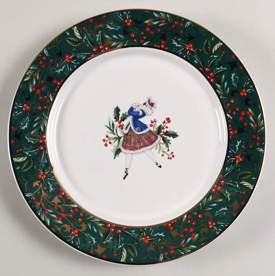 12 Days of Christmas Salad Plate by Pottery Barn China-1