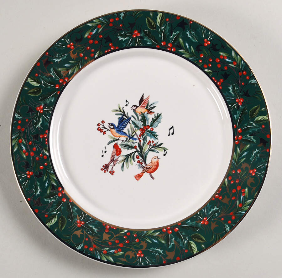 12 Days of Christmas Salad Plate by Pottery Barn China-1