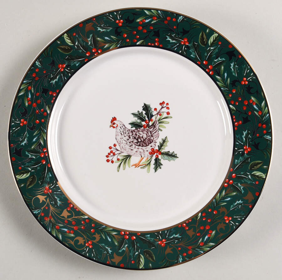 12 Days of Christmas Salad Plate by Pottery Barn China-1