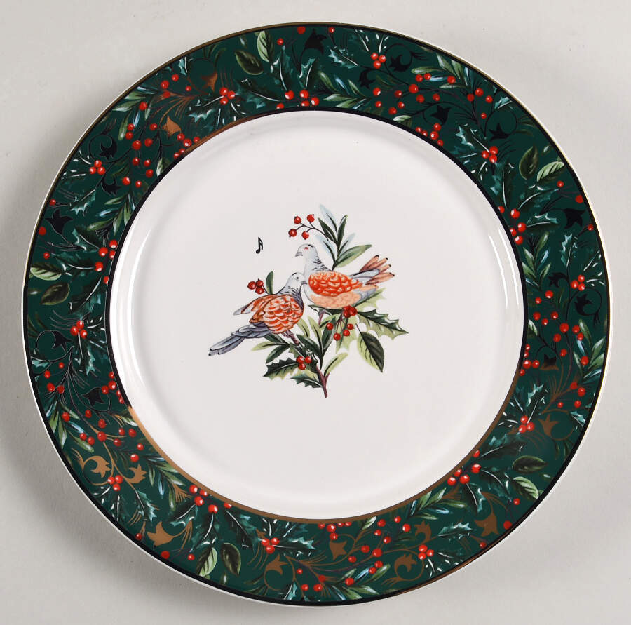 12 Days of Christmas Salad Plate by Pottery Barn China-1