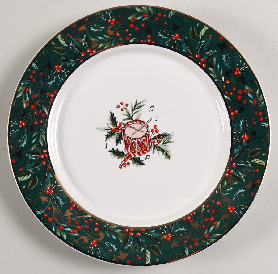 12 Days of Christmas Salad Plate by Pottery Barn China-1