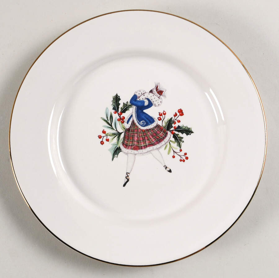 12 Days of Christmas Appetizer Plate by Pottery Barn China-1