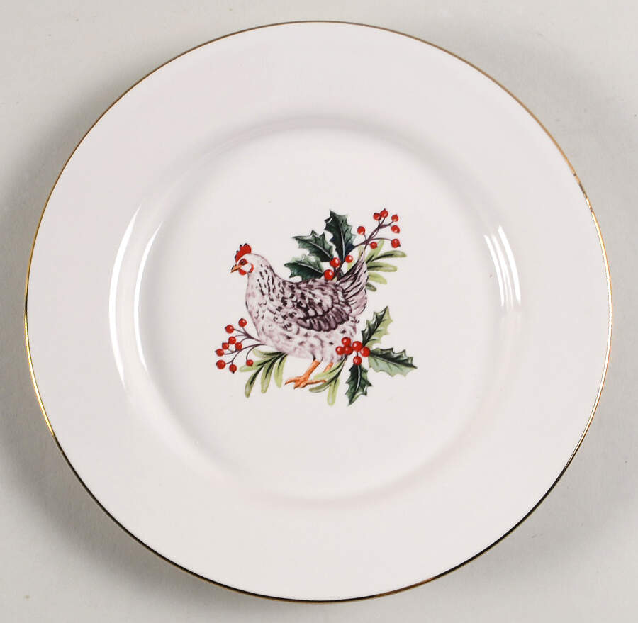 12 Days of Christmas Appetizer Plate by Pottery Barn China-1