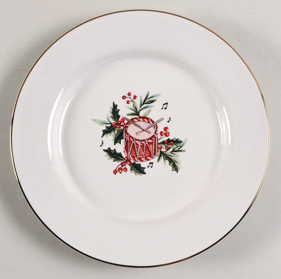 12 Days of Christmas Appetizer Plate by Pottery Barn China-1