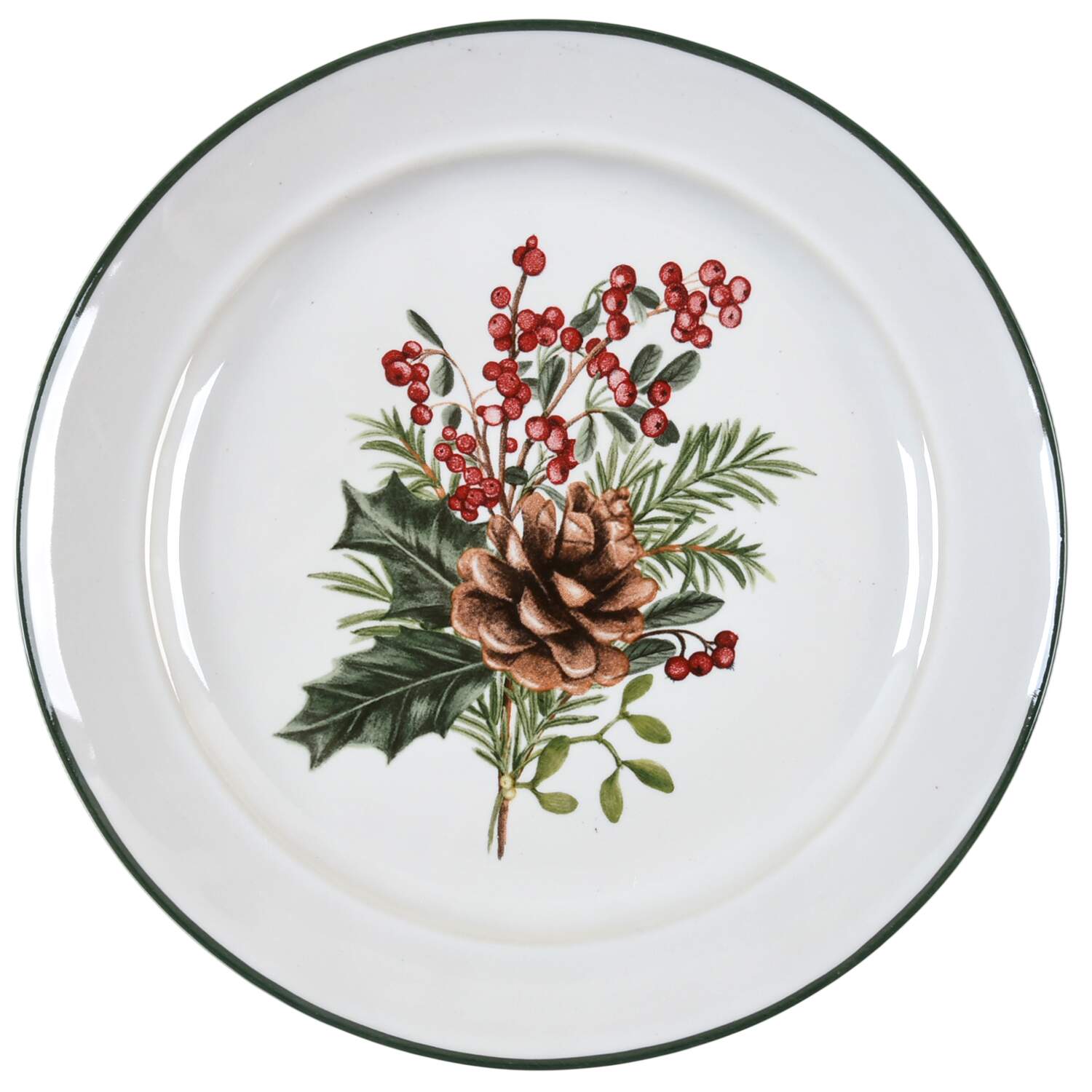 Holly Berry Salad Plate by Pottery Barn China-1