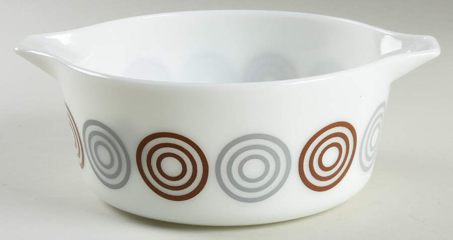 Salton Cosmopolitan 2.5 Qt Round Casserole No Lid by Pyrex-1