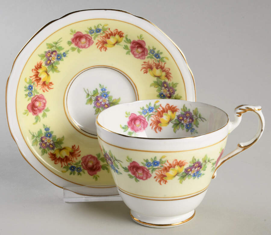 A1116 Footed Cup & Saucer Set by Paragon-1