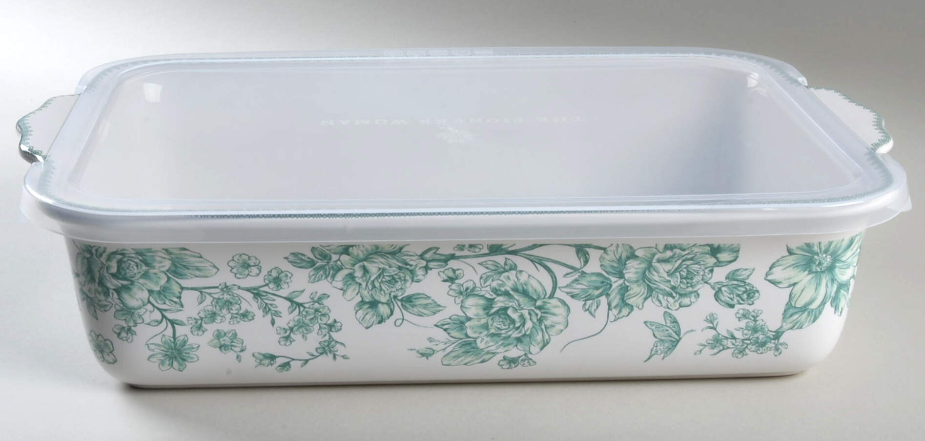 Agatha 15" Rectangular Baker & Plastic Lid (RB15 & R15PL1) by Pioneer Woman-1