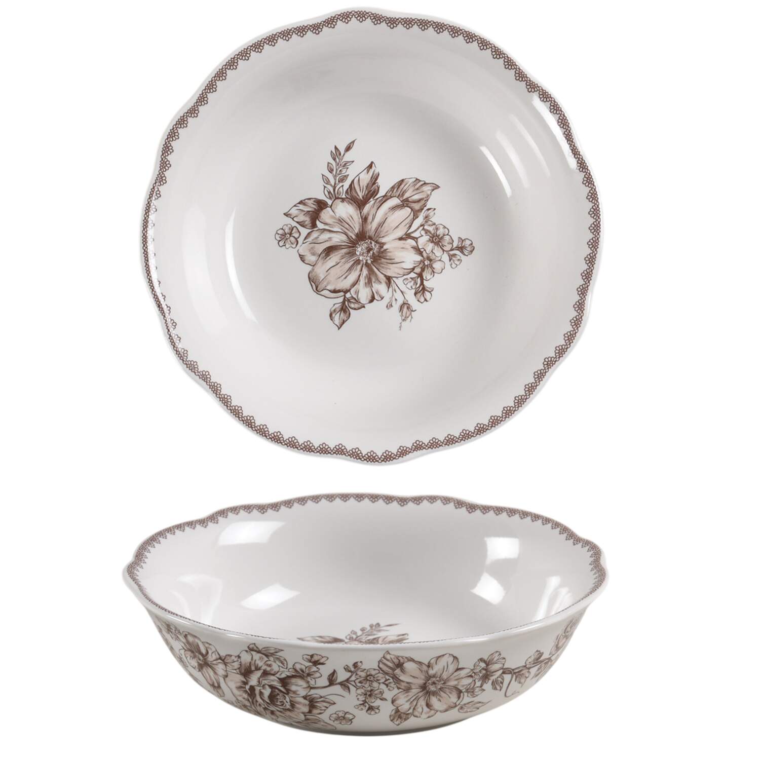 Agatha Soup/Cereal Bowl by Pioneer Woman-1