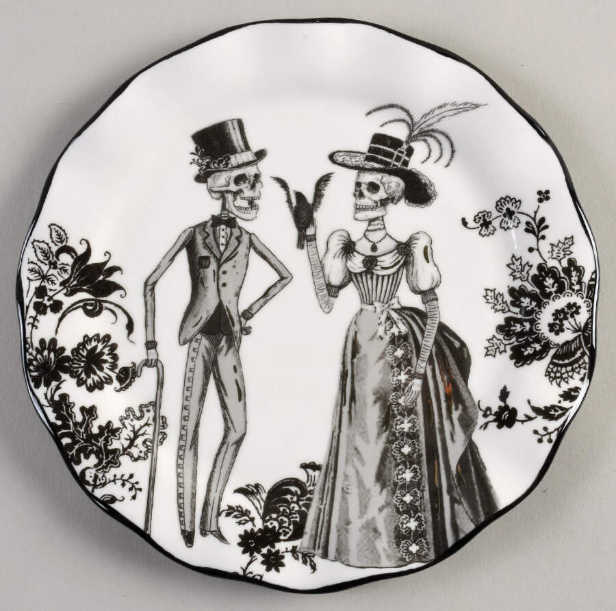 Victorian Full Body Salad Plate by Potter's Studio-1