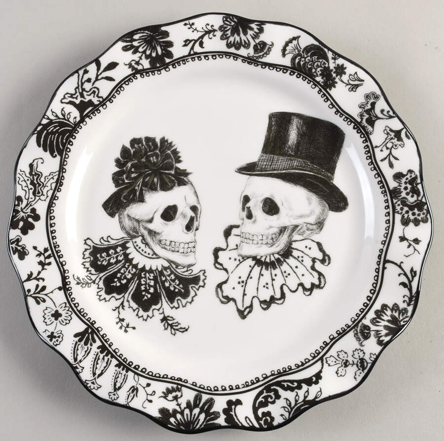 Victorian Full Body Dinner Plate by Potter's Studio-1