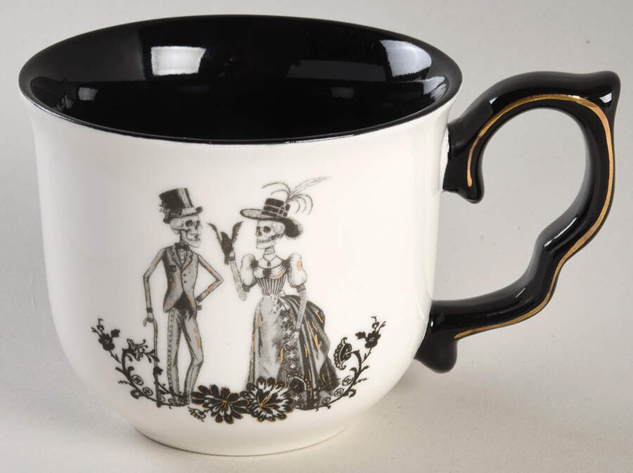 Victorian Full Body Flat Cup by Potter's Studio-1