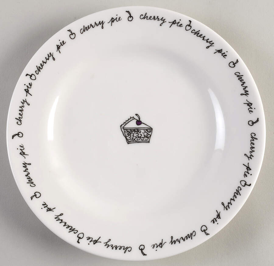 Dessert Dessert/Pie Plate by Pottery Barn China-1