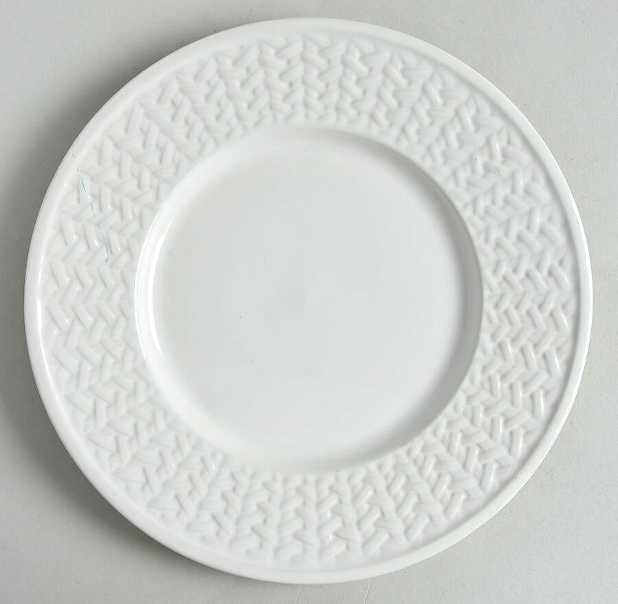Basket Weave Salad Plate by Pfaltzgraff-1