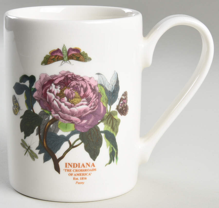 Botanic Garden-Blossoming States Indiana Mug by Portmeirion-1