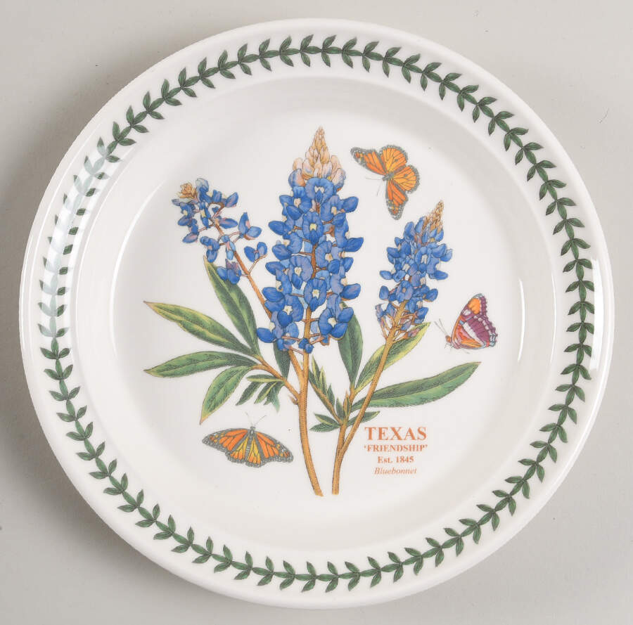 Botanic Garden-Blossoming States Texas Salad Plate by Portmeirion-1