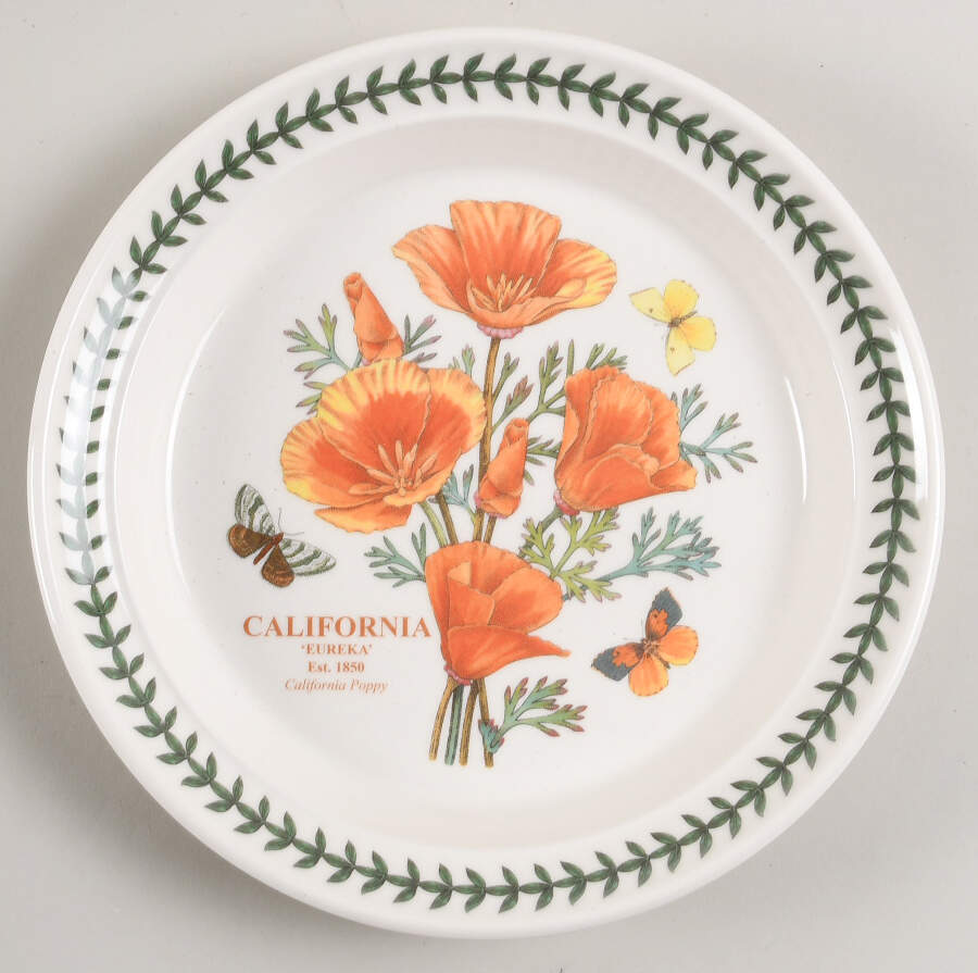 Botanic Garden-Blossoming States California Salad Plate by Portmeirion-1