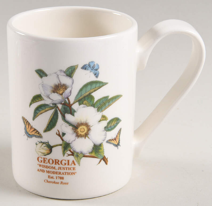 Botanic Garden-Blossoming States Georgia Mug by Portmeirion-1