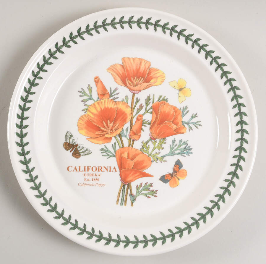 Botanic Garden-Blossoming States California Dinner Plate by Portmeirion-1