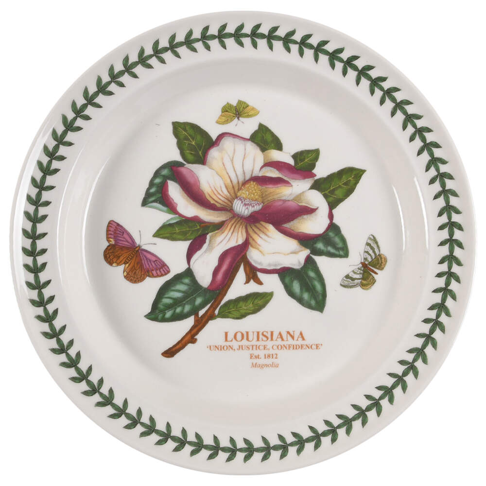 Botanic Garden-Blossoming States Louisiana Dinner Plate by Portmeirion-1