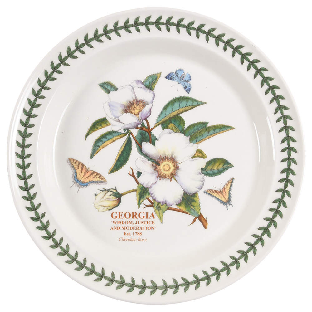 Botanic Garden-Blossoming States Georgia Dinner Plate by Portmeirion-1