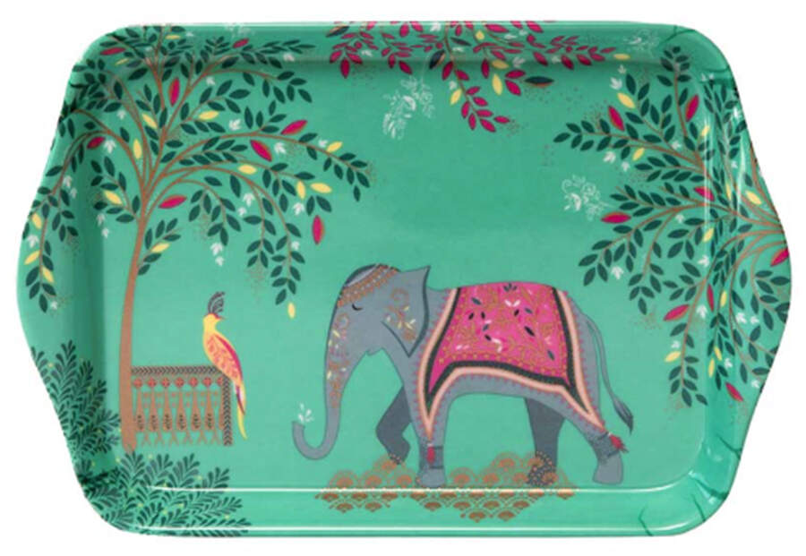 India Small Melamine Tray by Portmeirion-1