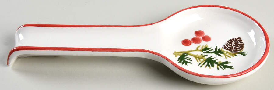 PPC38 Spoon Rest/Holder (Holds 1 Spoon) by Papart Ceramics-1
