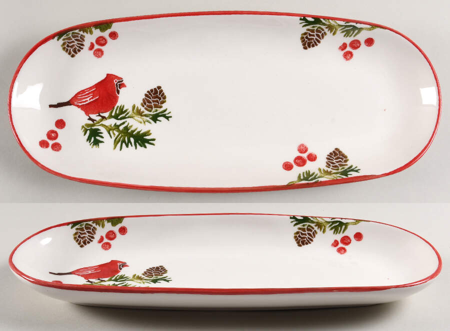 PPC38 13" Oblong Tray by Papart Ceramics-1