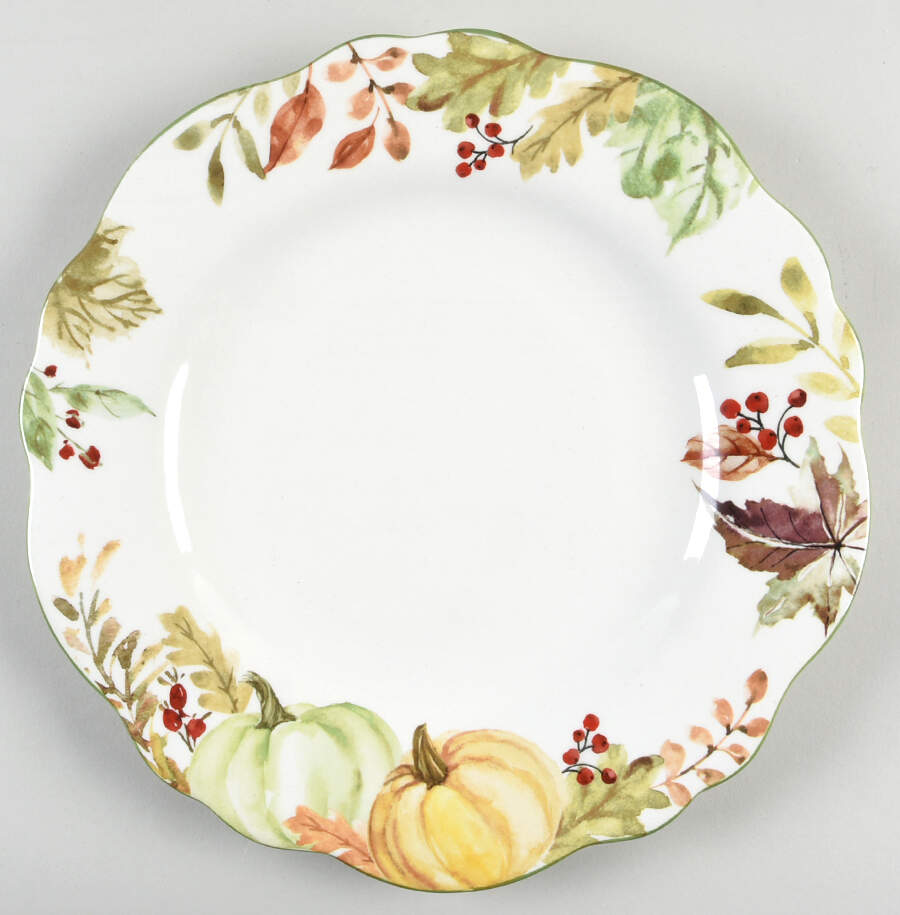 Colorful Turkey Dinner Plate by Potter's Studio-1