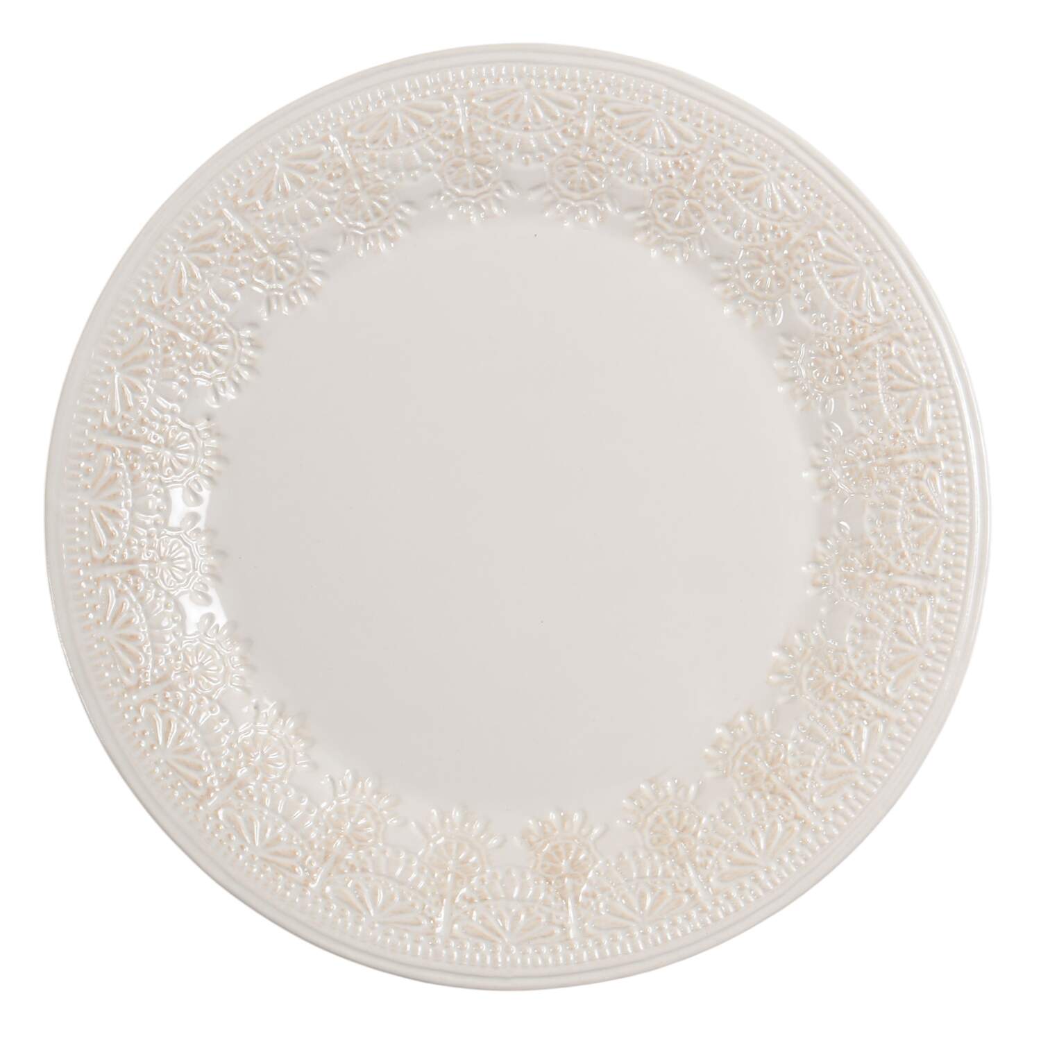 Vintage Lace Dinner Plate by Pioneer Woman-1