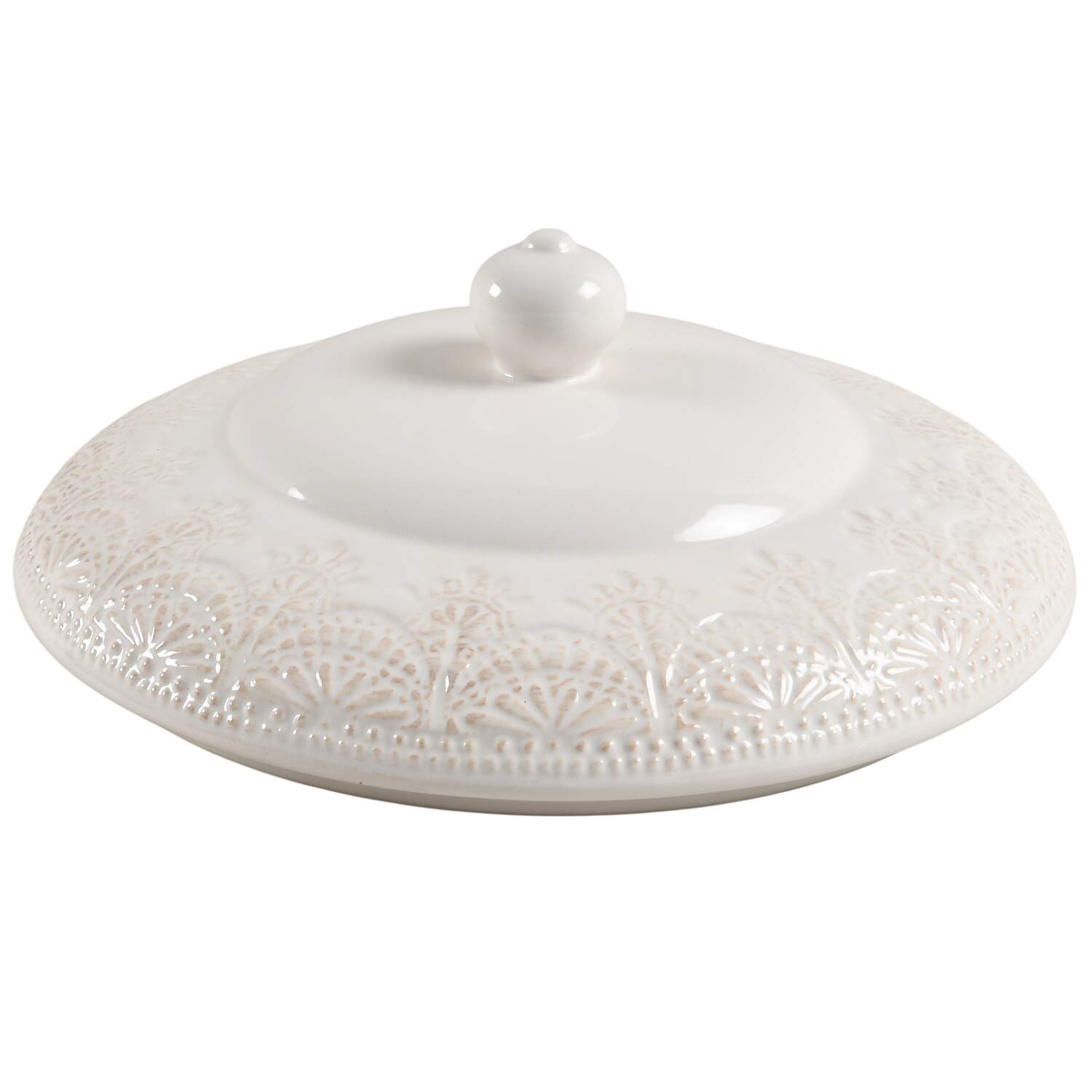 Vintage Lace Lid for Tureen by Pioneer Woman-1
