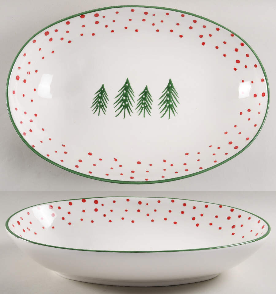 PPC39 13" Oval Serving Bowl by Papart Ceramics-1
