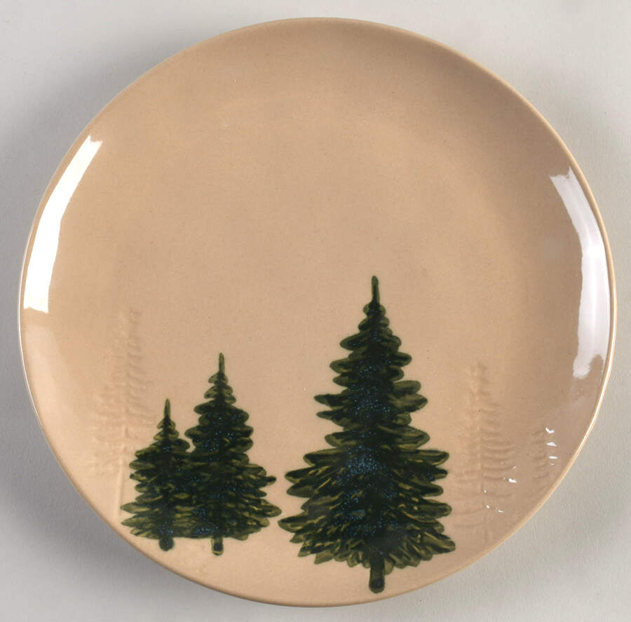 Pine Salad Plate by Potter's Studio-1