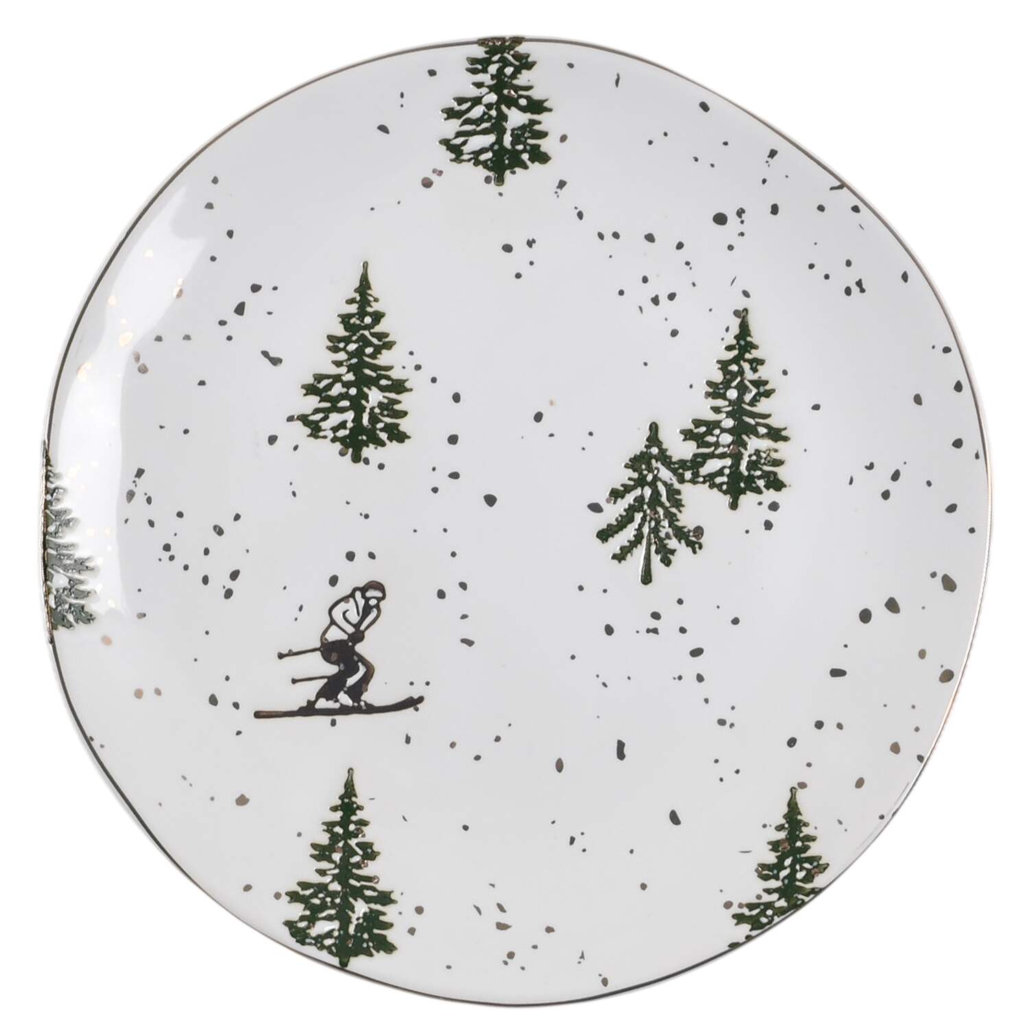 Ski Lodge Salad Plate by Potter's Studio-1