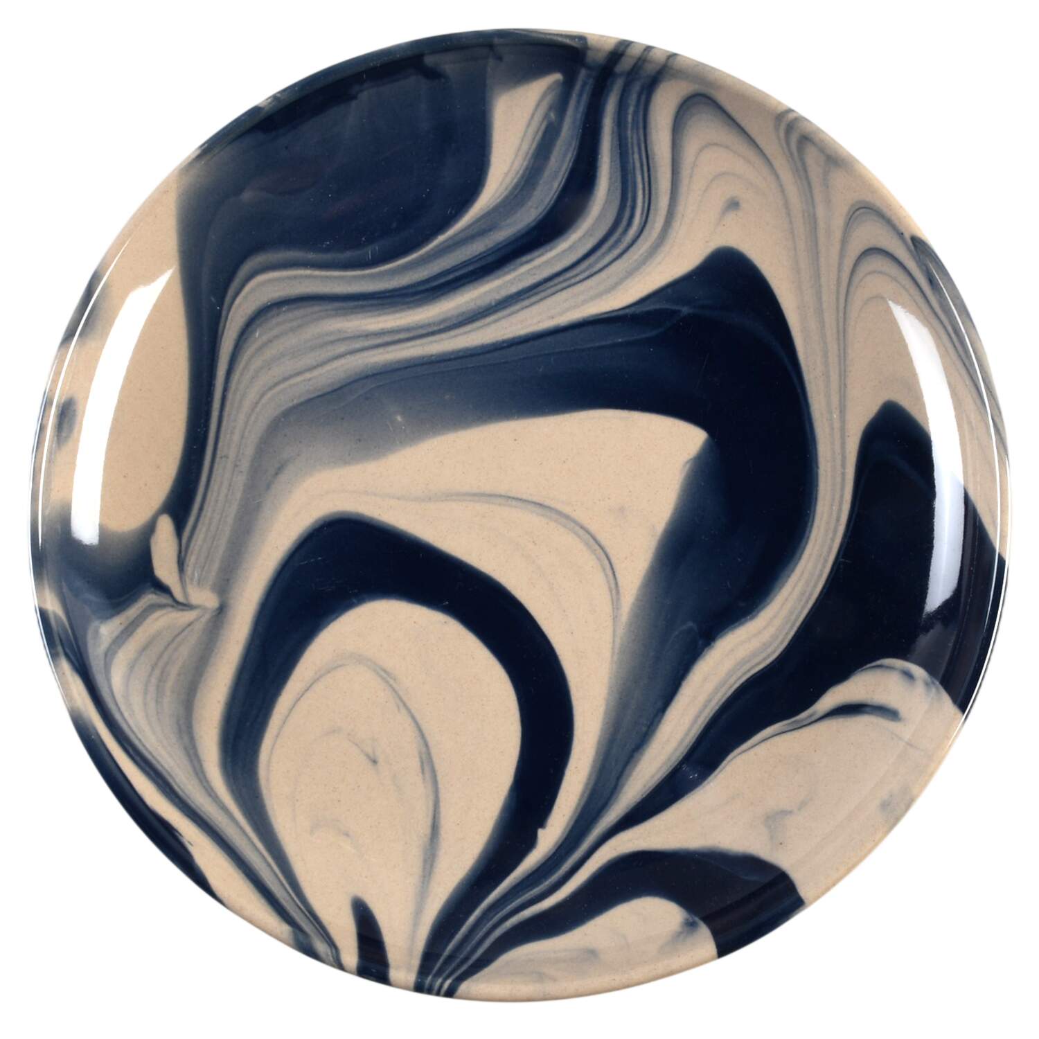 Blue Marble Salad Plate by Potter's Studio-1