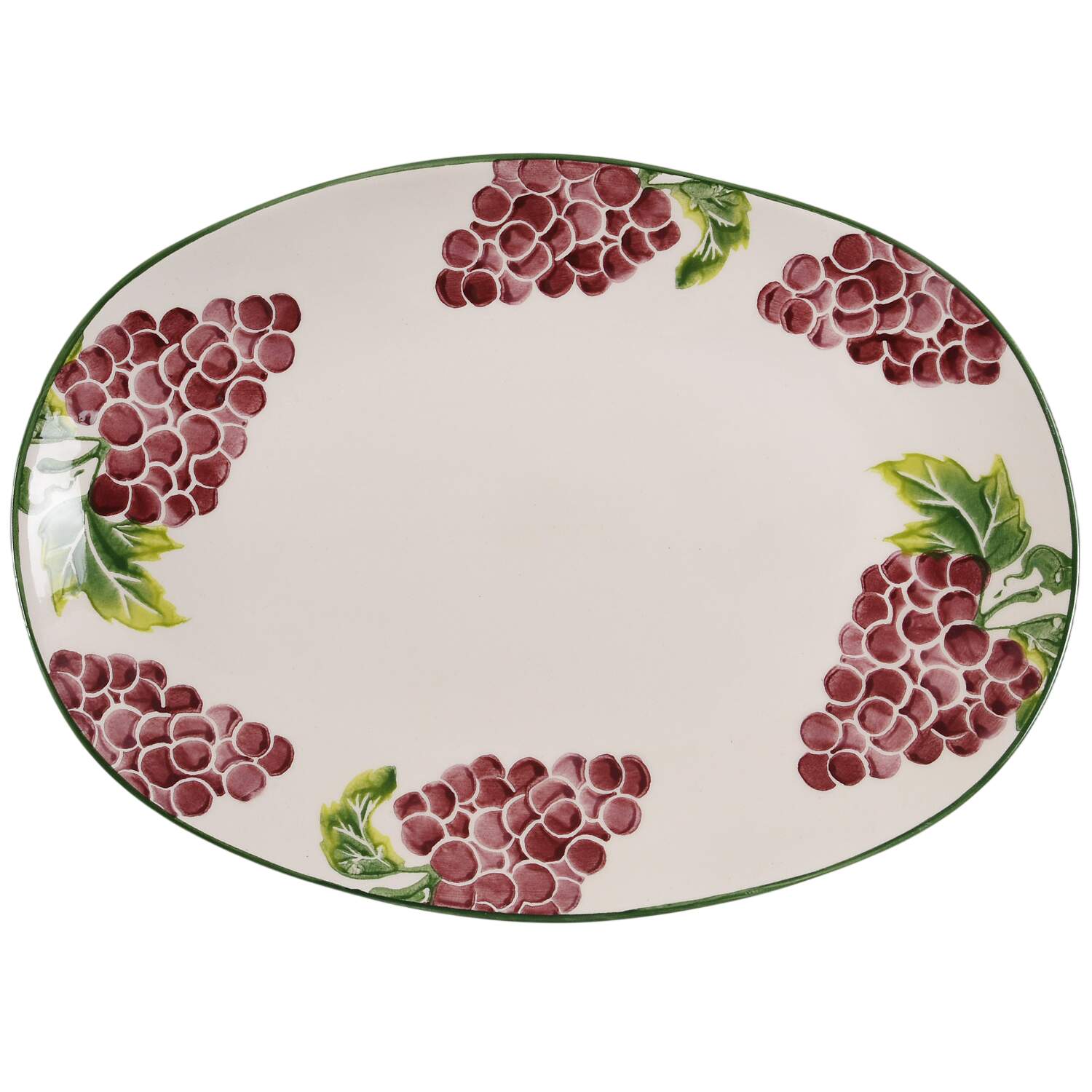 PPC41 14" Oval Serving Platter by Papart Ceramics-1