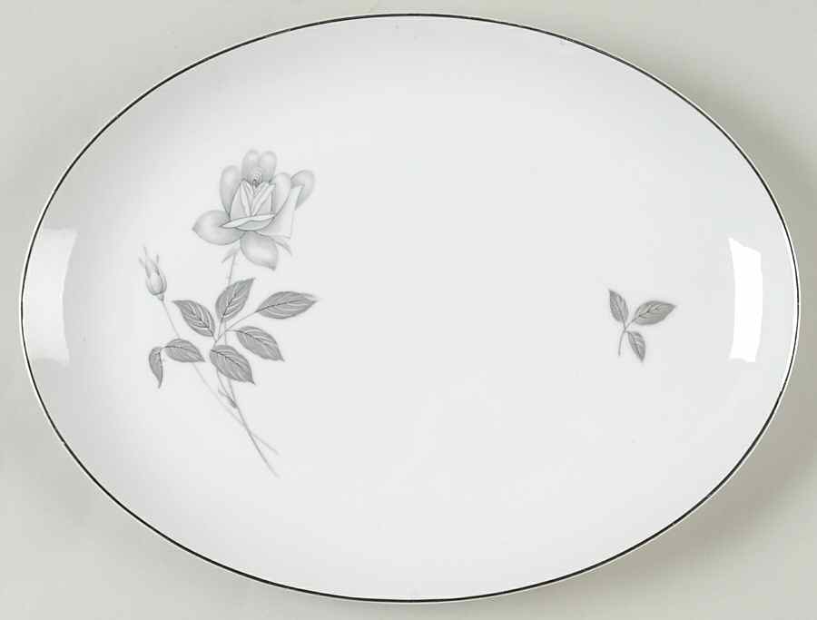 Queens Royal 12" Oval Serving Platter by Queens Royal-1
