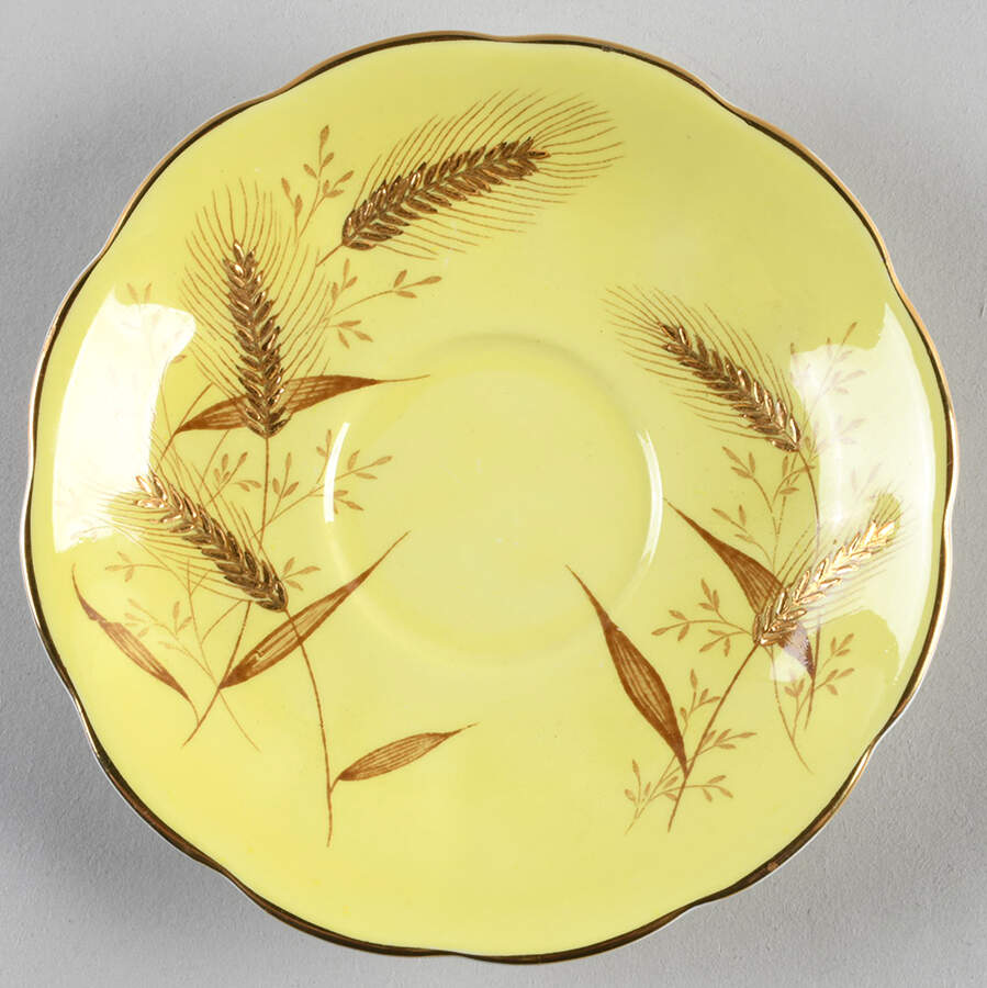 5492 Yellow Saucer by Queen Anne (England)-1
