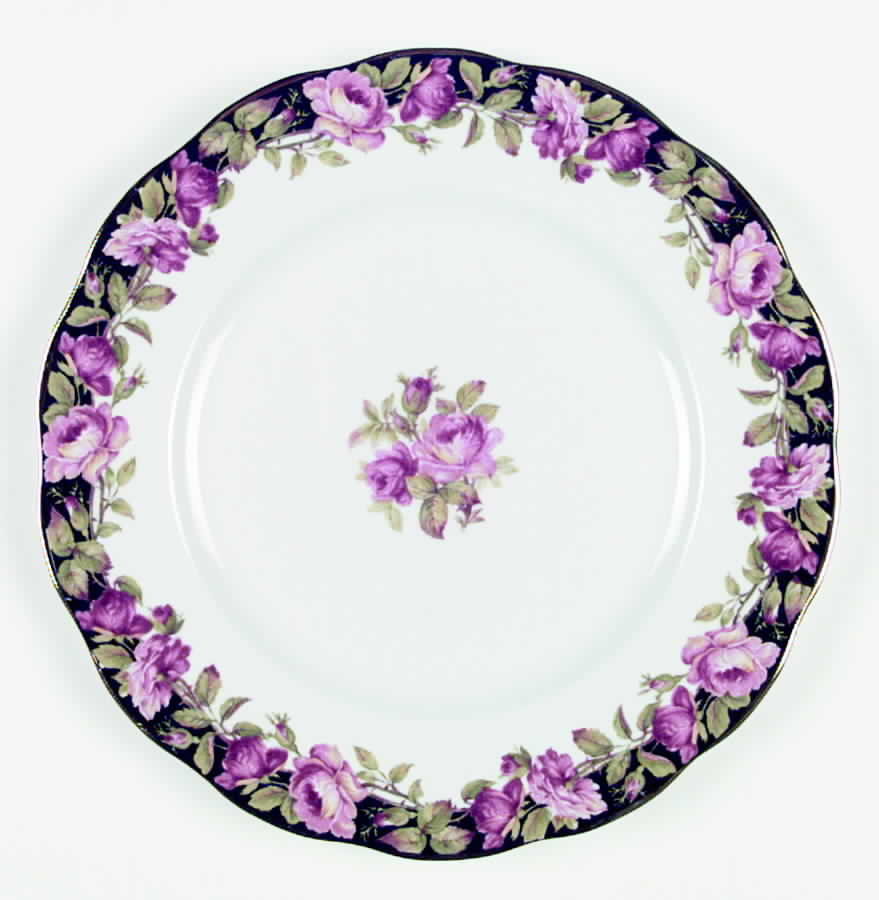 Black Magic Dinner Plate by Queen Anne (England)-1