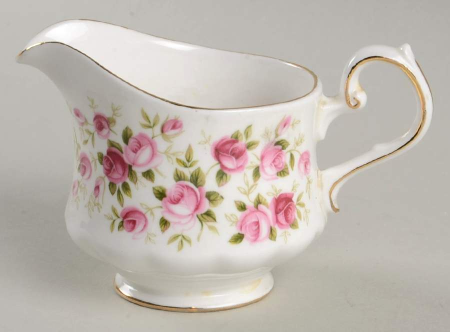Cascade Roses Mini Creamer by Queen Anne (England)-1