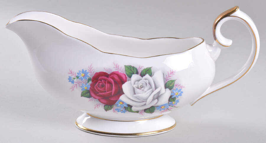 Duet Gravy Boat by Queen Anne (England)-1