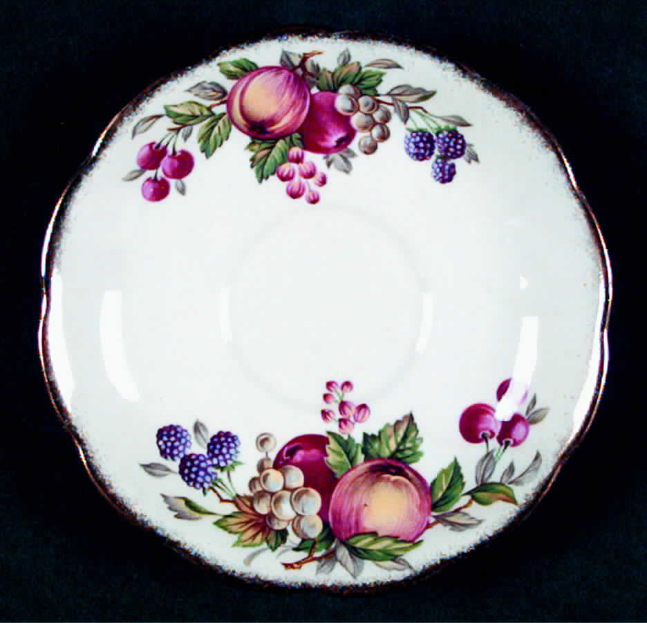Fruit Series Saucer by Queen Anne (England)-1