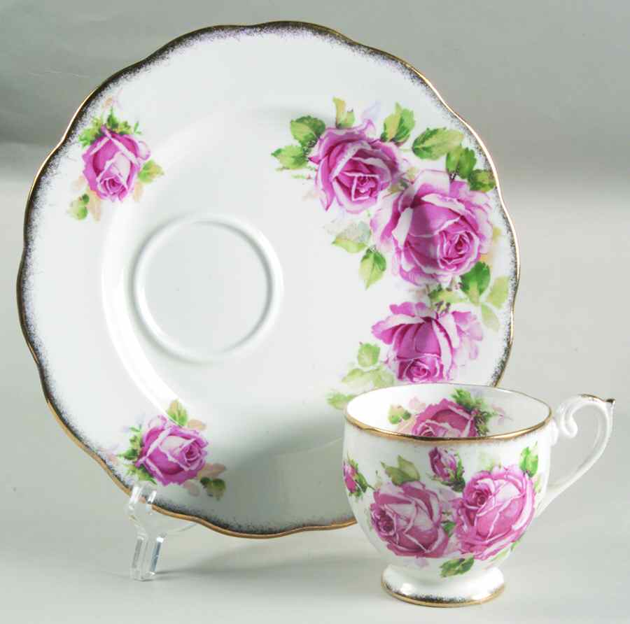Lady Margaret Snack Plate & Cup Set by Queen Anne (England)-1