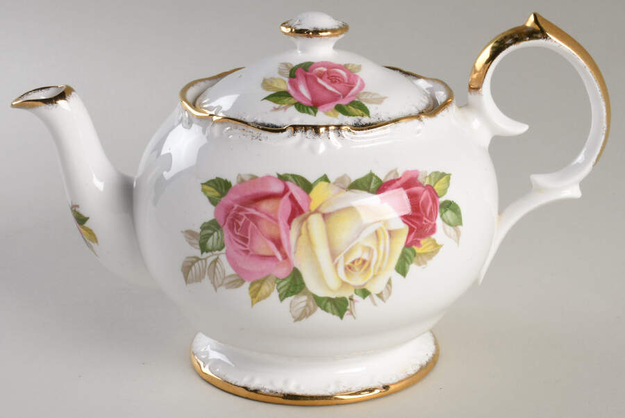 Lady Sylvia Teapot & Lid by Queen Anne (England)-1