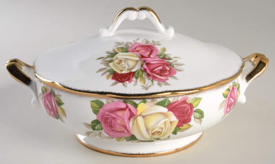 Lady Sylvia Round Covered Vegetable by Queen Anne (England)-1