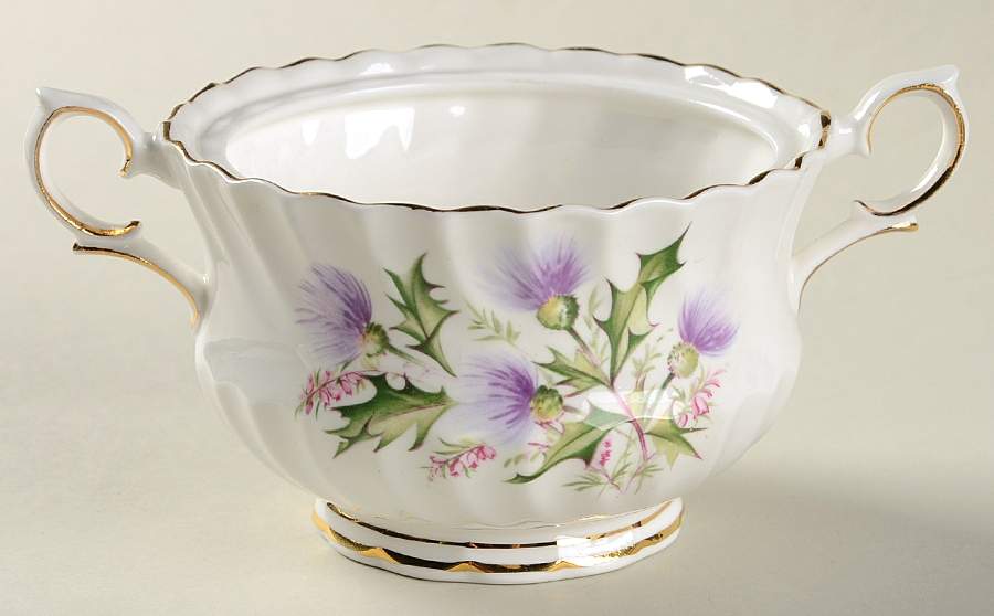 Lochinvar Sugar Bowl No Lid by Queen Anne (England)-1