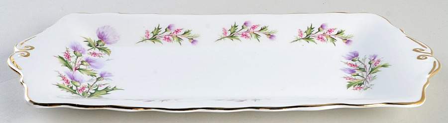 Lochinvar Large Sandwich Tray by Queen Anne (England)-1