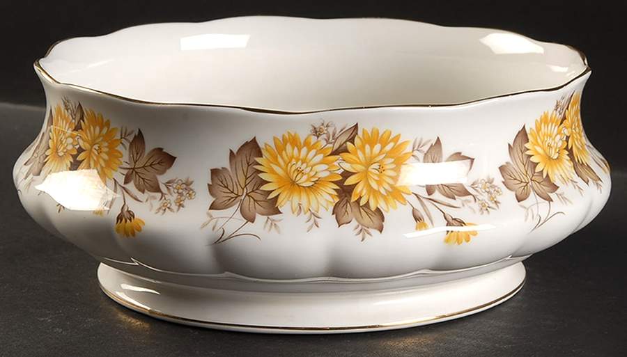 Lyric 7" Round Vegetable Bowl by Queen Anne (England)-1