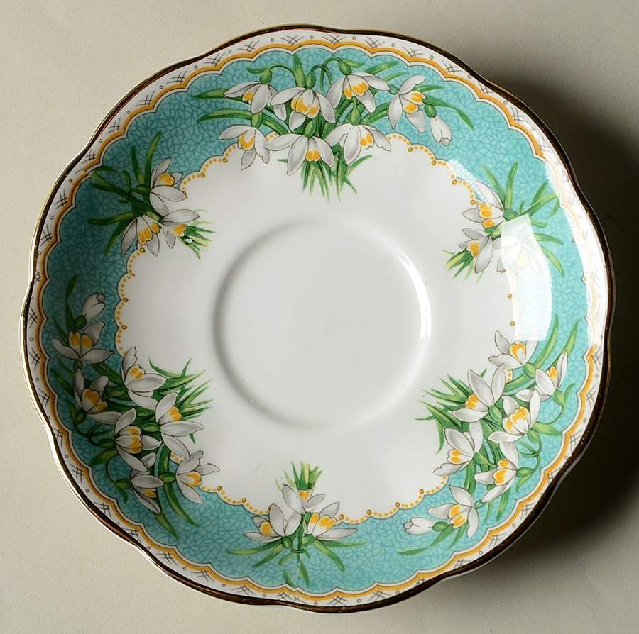 Marilyn Saucer for Footed Cup by Queen Anne (England)-1