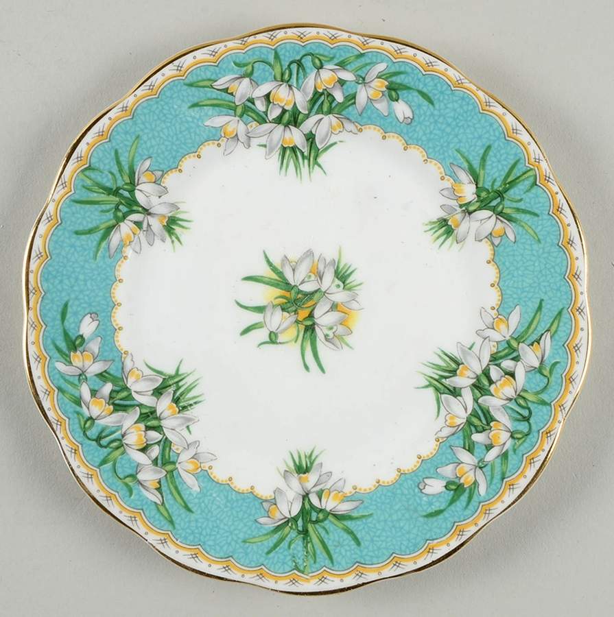 Marilyn Bread & Butter Plate by Queen Anne (England)-1